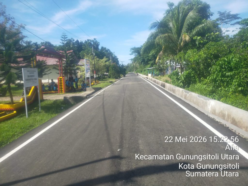 Proyek Jalan Tetehosi Afia Rampung Meski Harga Aspal Melonjak
