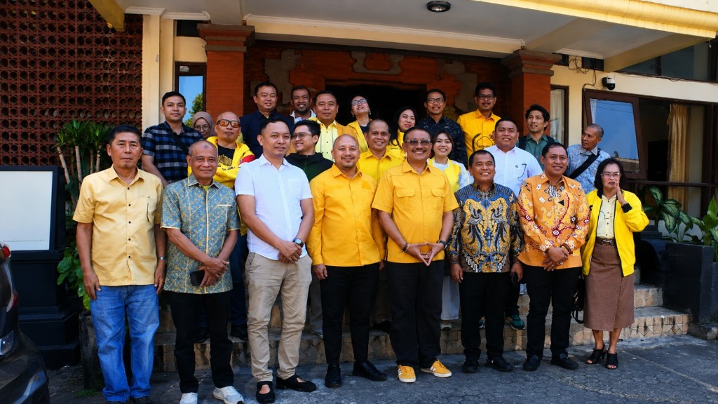Fraksi Golkar DPRD Sulsel Berkunjung ke DPD Golkar Bali