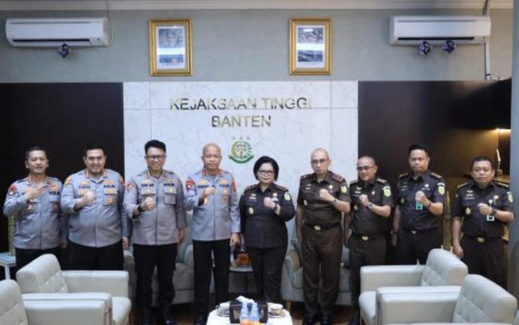 Irjen Hengki Silaturahmi ke Kejati Banten, Bahas Criminal Justice System