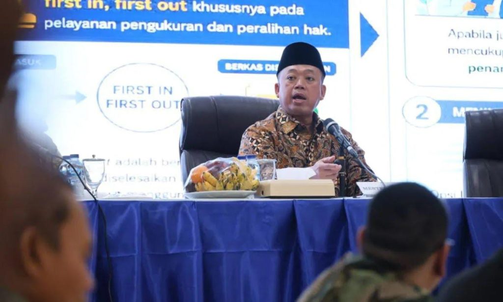 Nusron Wahid: Layani Rakyat dengan Hati, ATR/BPN Perkuat Transformasi Pelayanan