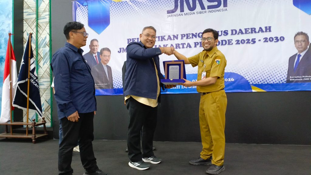 Pengurus JMSI DKI Jakarta Dilantik, Teguh Santosa Dorong Pers Profesional dan Berintegritas