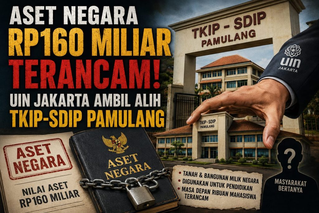 UIN Jakarta Ambil Alih TKIP-SDIP Pamulang, Aset Negara Rp160 Miliar Jadi Sorotan