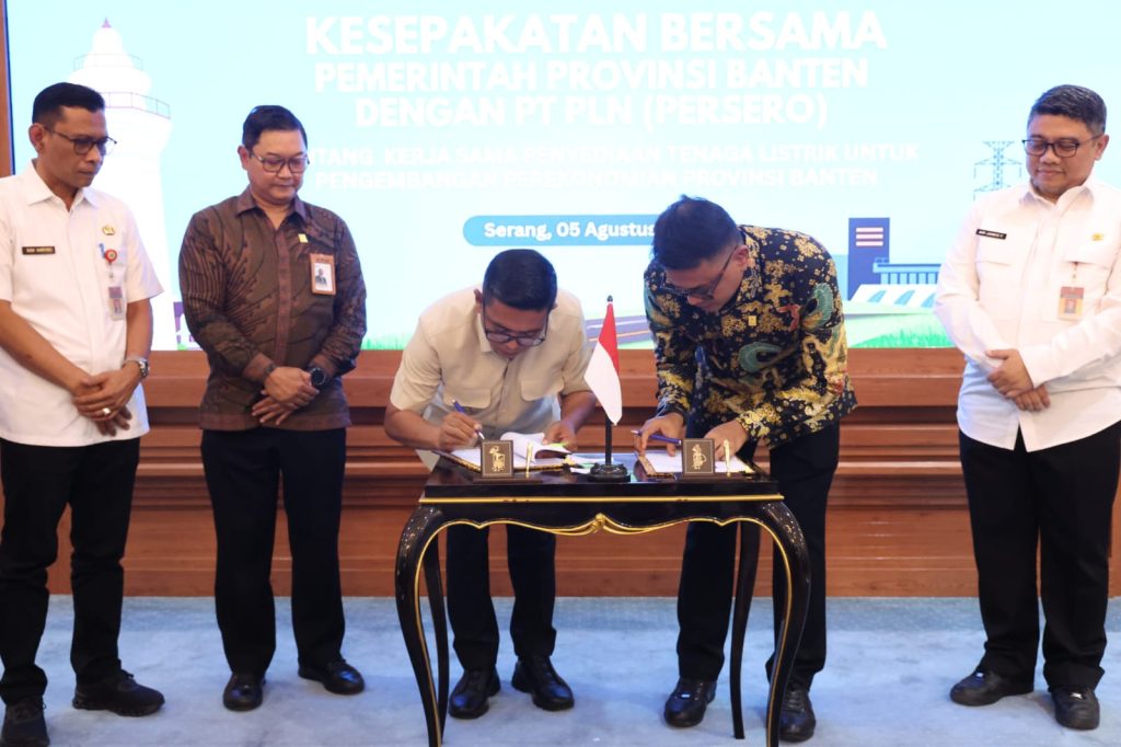 Andra Soni dan PLN Perkuat Sinergi Pasokan Listrik untuk Dukung Investasi di Banten