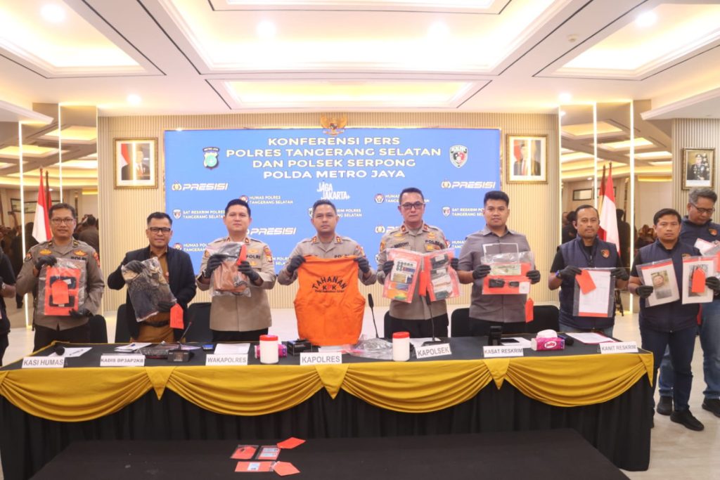 Polsek Serpong Ringkus Dua Terduga Pelaku Curat Disertai Penyekapan dalam Waktu Kurang 24 Jam