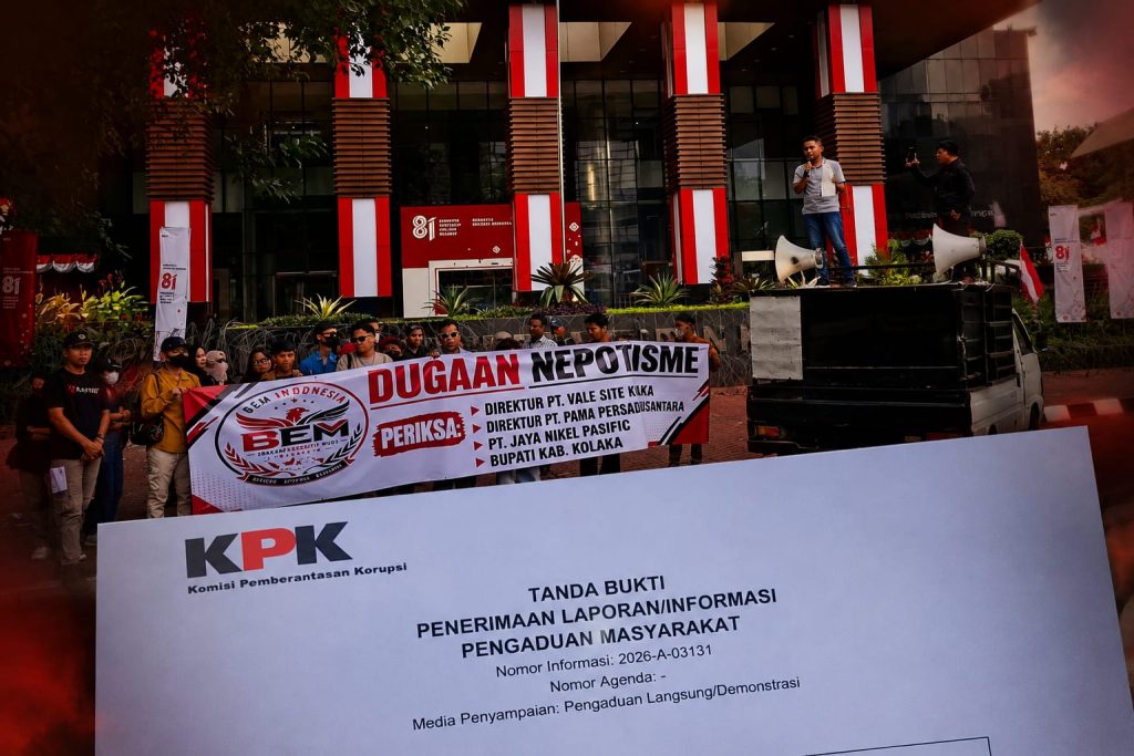 BEM Indonesia Desak KPK Usut Tata Kelola PT Vale IGP Pomalaa, Soroti Dugaan 200 Ribu Ton Ore
