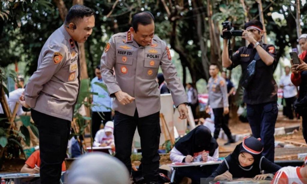 Polda Metro Jaya Rayakan HUT RI ke-81 Bersama Penyandang Disabilitas dan Pelaku UMKM