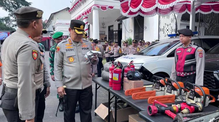 Musim Kemarau Tiba, Polrestabes Bandung Tingkatkan Patroli di Wilayah Rawan Karhutla