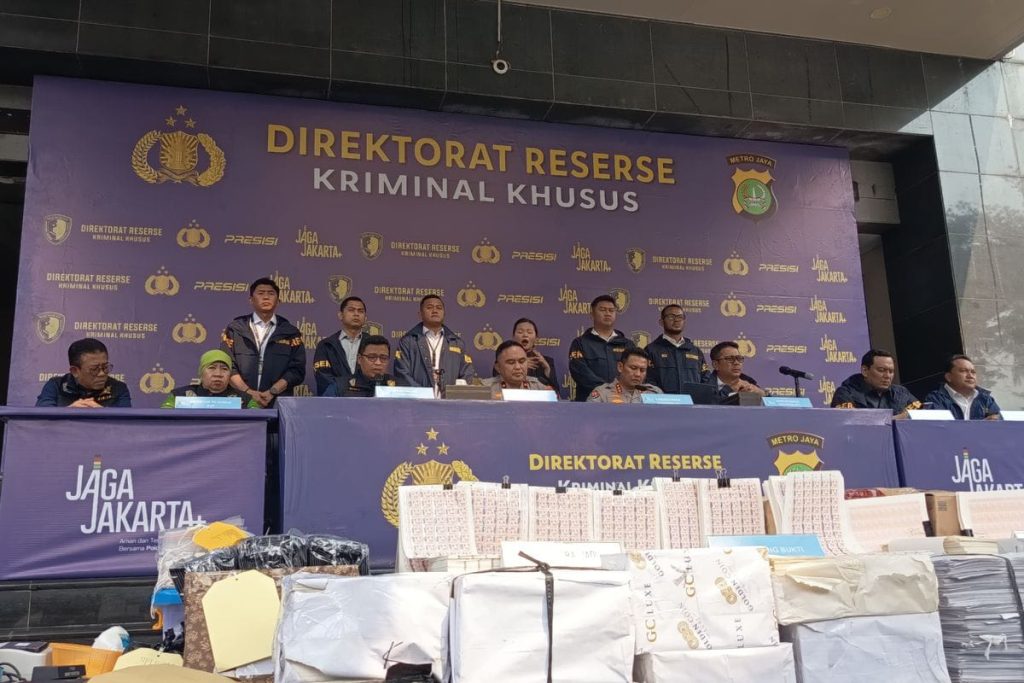 Sindikat Meterai Palsu Dibongkar, Polda Metro Jaya Tangkap 16 Tersangka