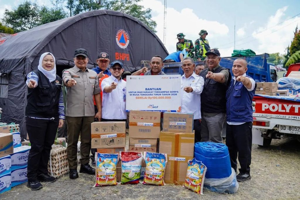 Peduli Korban Gempa, Pupuk Kaltim Kirim Bantuan Rp100 Juta ke Manggarai