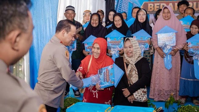 Polda Metro Jaya Resmikan 35 Rumah Layak Huni di Jabodetabek