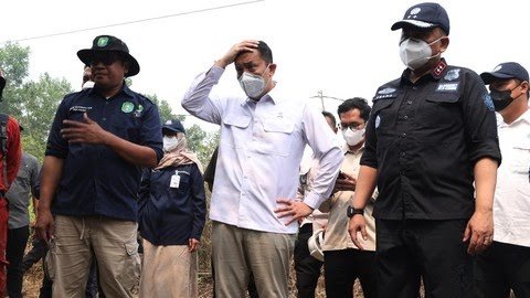 Karhutla Kalbar Capai 30 Ribu Hektare, Wamen LH Minta Swasta Turun Tangan