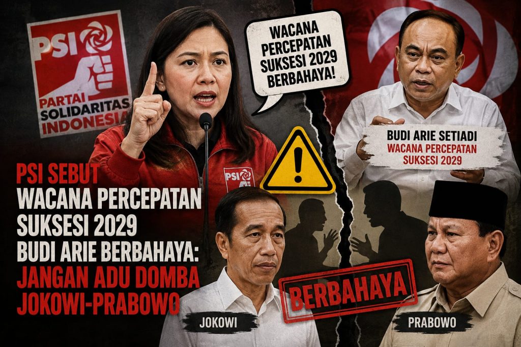 Budi Arie Bicara Percepatan Politik 2029, PSI: Berbahaya dan Bisa Adu Domba Jokowi-Prabowo