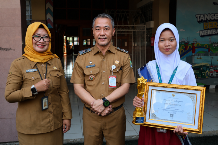 Harumkan Nama Kota Tangerang, Pelajar SDN Sukasari 5 Raih Anak Indonesia Award