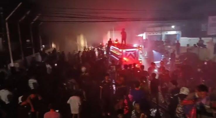 Alfamart di Gambut Banjar Ludes Terbakar, Satu Orang Ditemukan Tewas