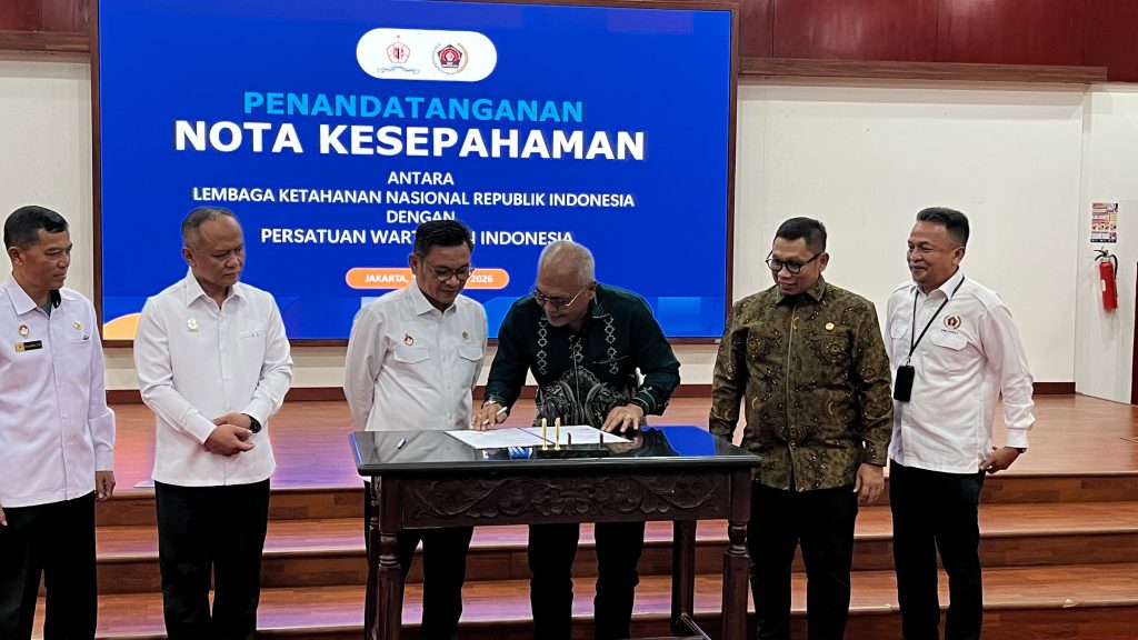PWI dan Lemhannas Sepakat Tingkatkan Kapasitas Wartawan dan Wawasan Kebangsaan