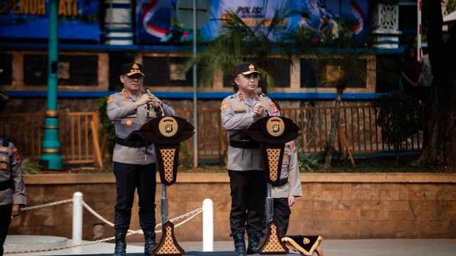 Komjen Asep dan Irjen Dekananto Berpamitan, Apresiasi Dedikasi Personel Polda Metro Jaya