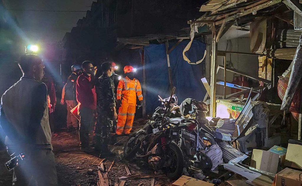 Ledakan Pasar Cimanggis Tangsel Tewaskan Dua Orang, Polisi Selidiki Penyebabnya