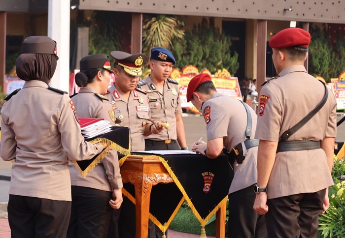 Polda Banten Gelar Sertijab 7 Pejabat, Kapolda Minta Segera Beradaptasi